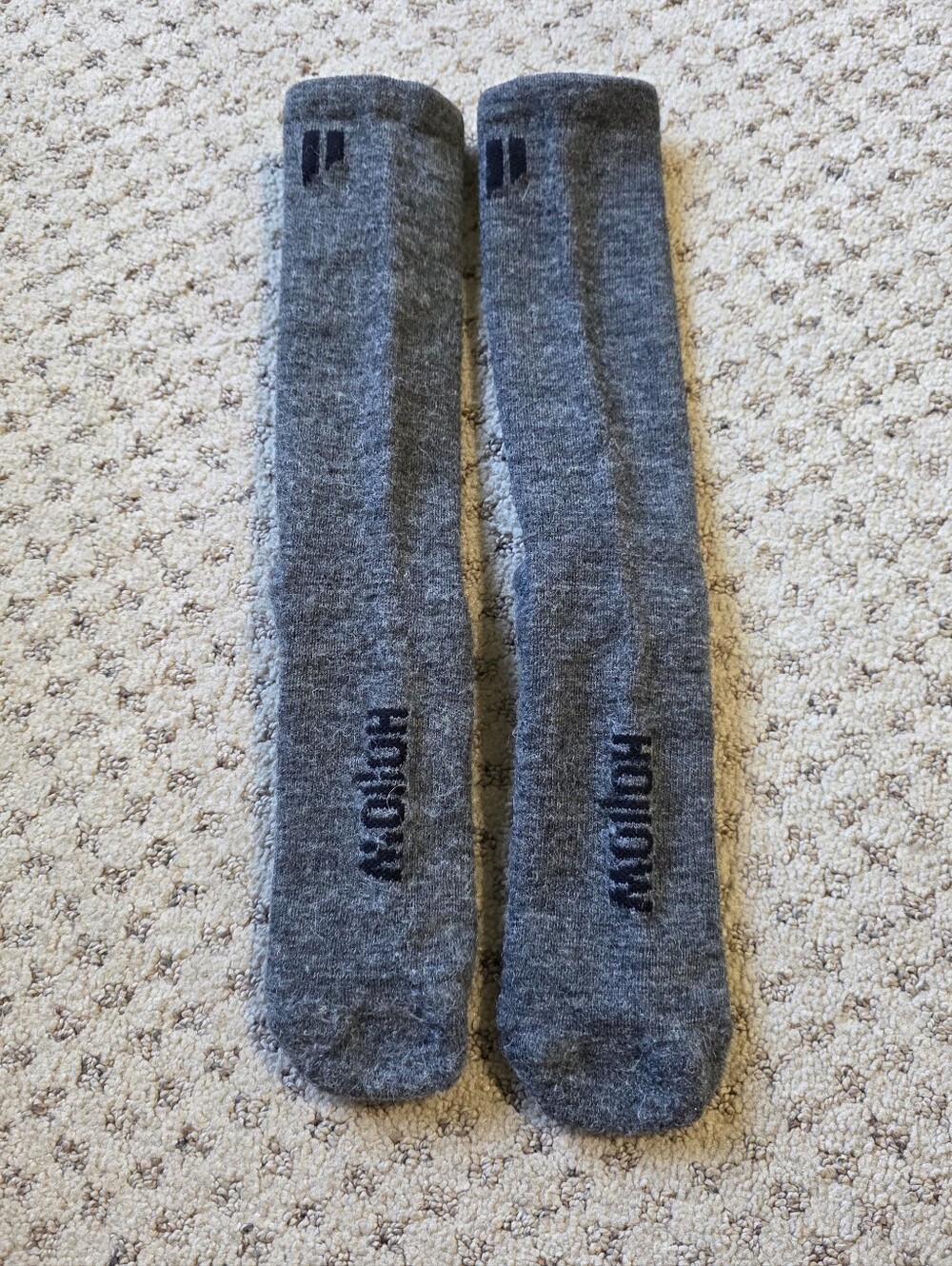 Hollow Washed Alpaca Socks